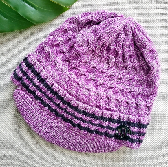 Lululemon Merino Wool Brimmed Beanie Hat